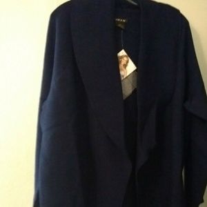 SALE  New With Tags Sz 1X $99 Iman Navy open Cardig…